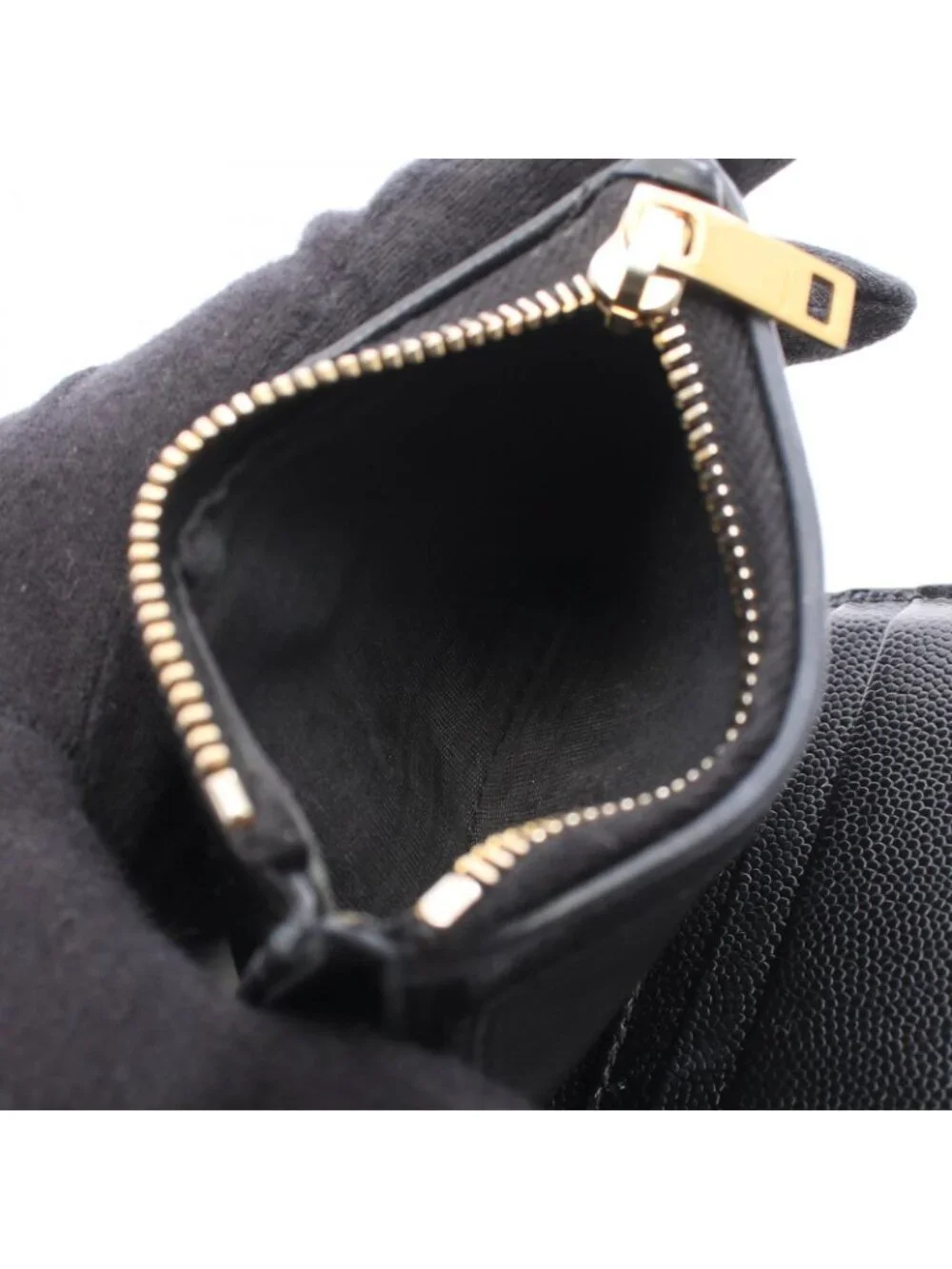 Saint Laurent Paris Bifold Wallet Monogram Black Leather